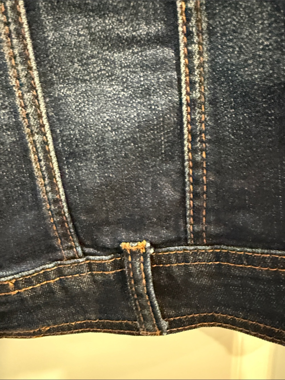 Venario denim western vest with sz s - Picture 7 of 10